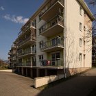 Budynek MAT-BET mieszkalny wielorodzinny z garażami w Słupsku